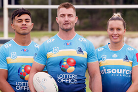 The Lottery Office and Gold Coast Titans Partnership: A Winning Combination