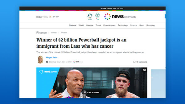 Winner of $2 billion Powerball jackpot is an immigrant from Laos who has cancer
