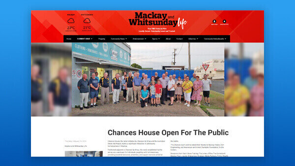 Chances House Open For The Public