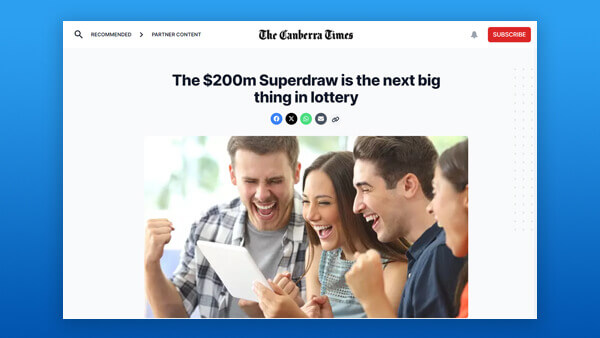 The $200 million European Millions Superdraw is the next big thing in lotteries