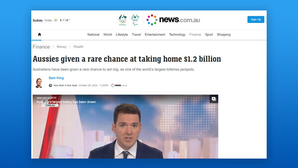 Aussies given a rare chance at taking home $1.2 billion