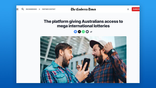 International lotteries offer life-changing mega jackpots