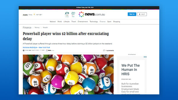 Powerball player wins $2 billion after excruciating delay