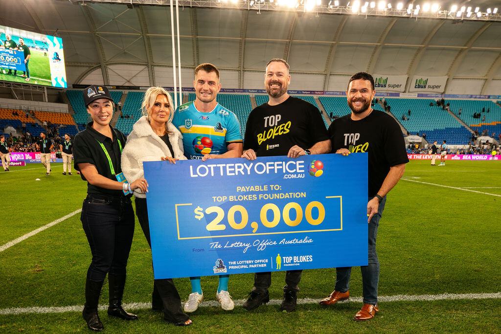 The Lottery Office and Gold Coast Titans unite for mental health