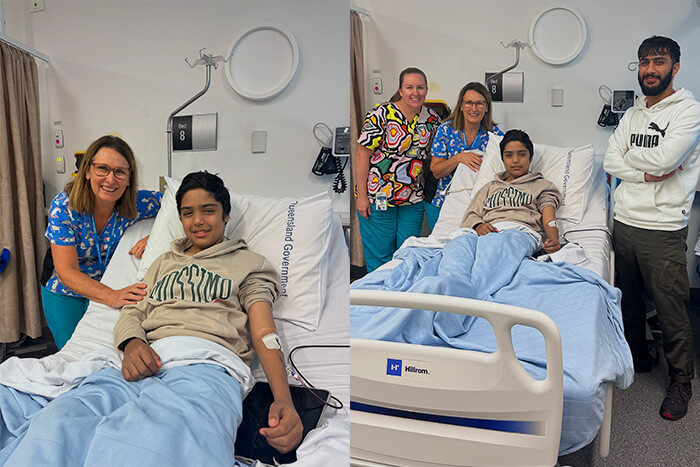 The Lottery Office and GCHF bring joy to 15-year-old Abdul